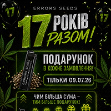 День Рождения Errors Seeds: нам 17 лет!