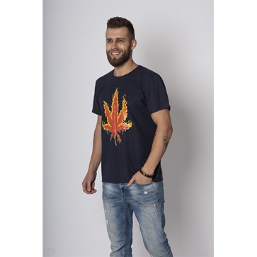 Футболка Canna Guardian Burning Leaf