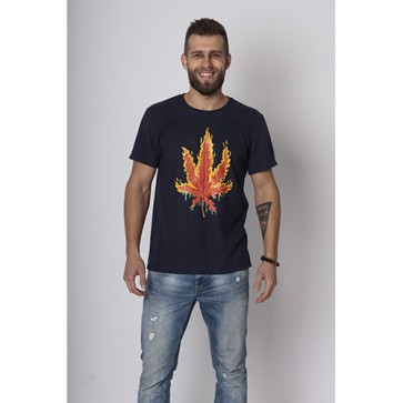 Футболка Canna Guardian Burning Leaf