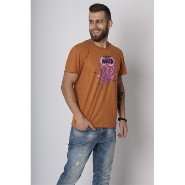 Футболка Canna Guardian Smoke Weed Pink Leaf