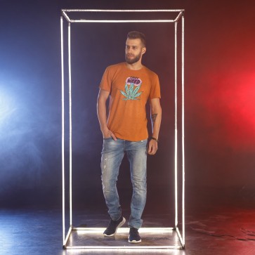 Футболка Canna Guardian Smoke Weed Blue Leaf