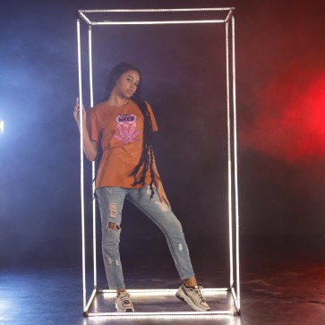 Футболка Canna Guardian Smoke Weed Pink Leaf