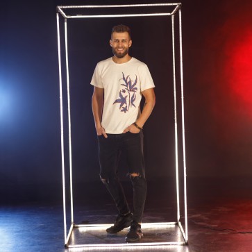 T-shirt Canna Guardian Blue Weed