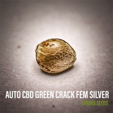 Насіння конопель Auto CBD Green Crack Feminised Silver