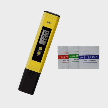 Digital pH-meter with calibration