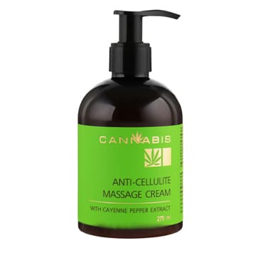 Categories Anti-cellulite modeling massage cream with cayenne pepper extract and cannabis extract