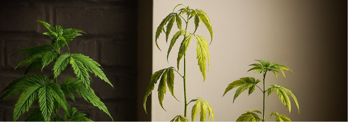 How to tell if a plant is not getting enough light