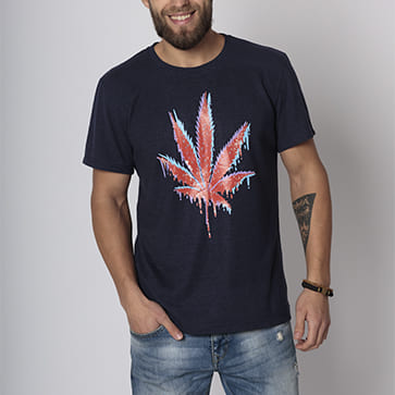 Categories T-shirt Canna Guardian Red Leaf