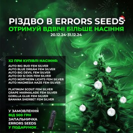 Новый Год приближается! Встречайте вместе с Errors Seeds!