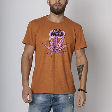 Categories T-shirt Canna Guardian Smoke Weed Pink Leaf