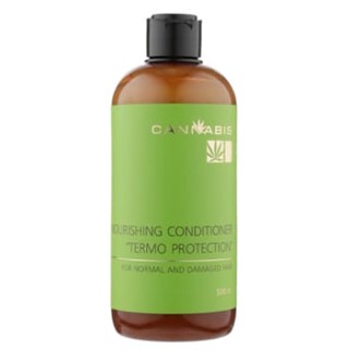 Nourishing conditioner "Thermoprotection" with wheat protein hydrolyzate, hyaluronic acid and cannabis extract