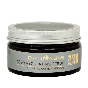 Categories Facial scrub cleansing and sebum-regulating with cannabis extract