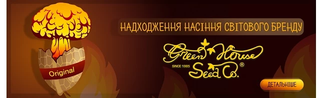Надходження насіння Green House Seeds!