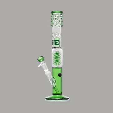 Categories Бонг Grace Glass Green Cane Spiral v4 M